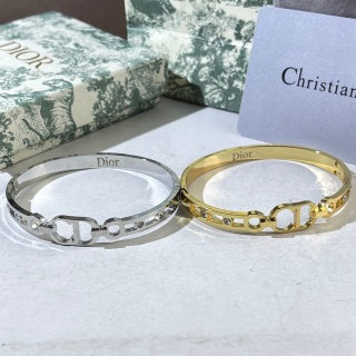 Dior Liora CD Toggle Open Cuff Bracelet
