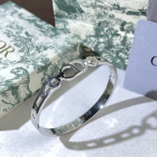 Dior Liora CD Toggle Open Cuff Bracelet