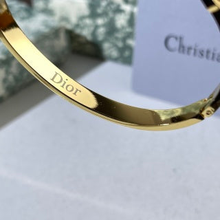 Dior Liora CD Toggle Open Cuff Bracelet