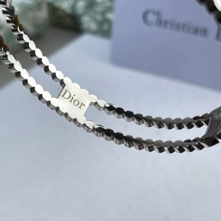 Dior Liora Crystal CD Open Cuff Bracelet