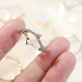 Dior Arc Crystal Pavé Ring