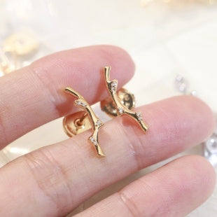 Dior Branch Éclat Crystal Earrings