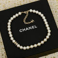 Chanel Classic Pearl Gold Chain Necklace – Elegant Luxury Fashion Jewelry