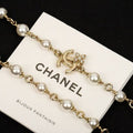 Chanel Pearl Chain CC Necklace – Elegant Luxury Fashion Jewelry