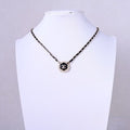 Chanel Black & White CC Pendant Necklace – Elegant Luxury Fashion Jewelry