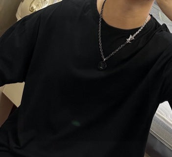Louis Vuitton Monogram Medallion Pendant Chain Necklace