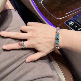 Louis Vuitton Monogram Twisted Link Bracelet