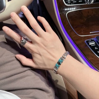 Louis Vuitton Monogram Twisted Link Bracelet