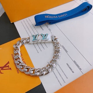 Louis Vuitton Monogram Twisted Link Bracelet
