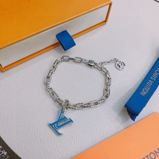 Louis Vuitton Monogram Tag Link Bracelet