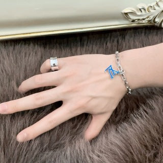 Louis Vuitton Monogram Tag Link Bracelet