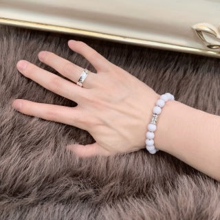 Louis Vuitton Pearl Bead Monogram Bracelet