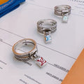 Louis Vuitton Monogram Charm Band Ring