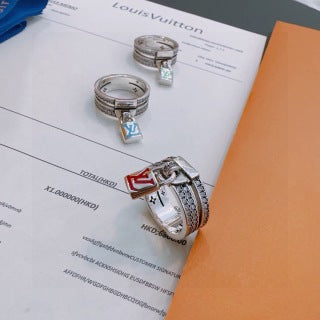 Louis Vuitton Monogram Charm Band Ring