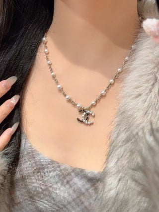 Chanel Pearl Chain Signature Necklace