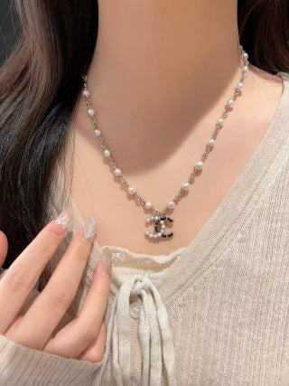 Chanel Pearl Chain Signature Necklace