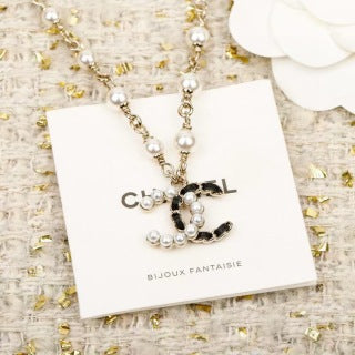 Chanel Pearl Chain Signature Necklace