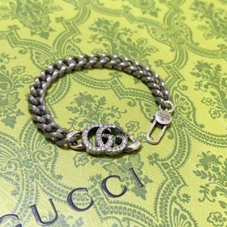 Gucci Interlocking G Chain Link Bracelet
