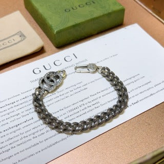 Gucci Interlocking G Chain Link Bracelet