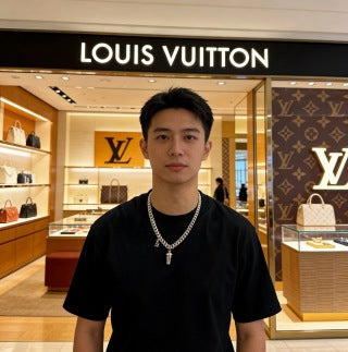 Louis Vuitton Signature Lock Chain Necklace