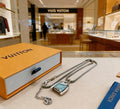 Louis Vuitton Mini Trunk Charm Necklace