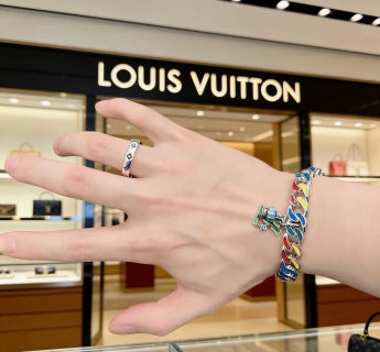 Louis Vuitton Color Blossom Link Bracelet