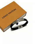Louis Vuitton Monogram Plate Leather Bracelet