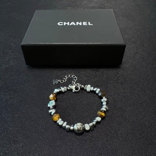 Chanel Natural Stone Signature CC Bracelet