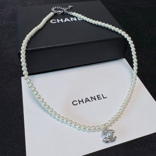 Chanel Petite Pearl Pendant Necklace
