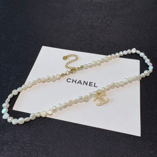 Chanel Timeless Pearl Signature CC Necklace