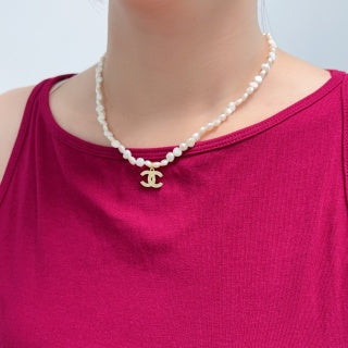 Chanel Timeless Pearl Signature CC Necklace