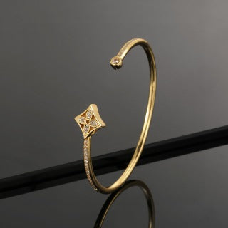 Louis Vuitton Blossom Open Cuff Bracelet