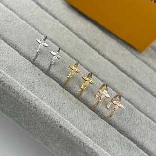 Louis Vuitton Blossom Petal Stud Earrings