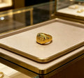 Gucci Interlocking G Engraved Signet Ring
