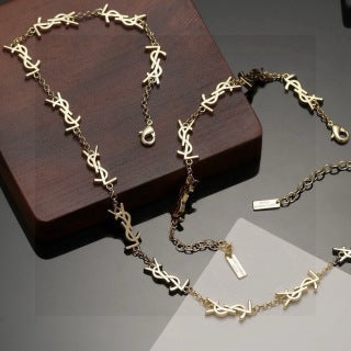 YSL Cassandre Éclat Multi-Link Bracelet