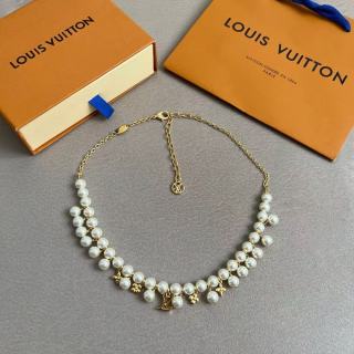 Louis Vuitton Pearl Blossom Charm Necklace