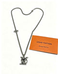 Louis Vuitton Monogram Heritage Emblem Necklace