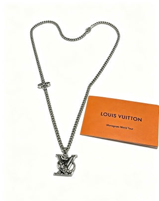 Louis Vuitton Monogram Heritage Emblem Necklace