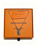 Louis Vuitton Monogram Voyage Emblem Necklace