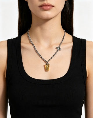 Louis Vuitton Monogram Capsule Pendant Necklace