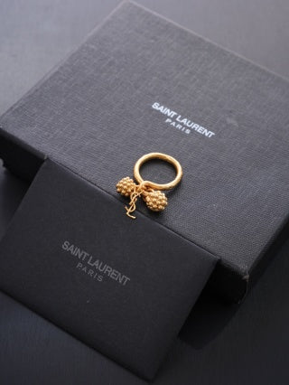 YSL Jardin Doré Berry Cluster Ring