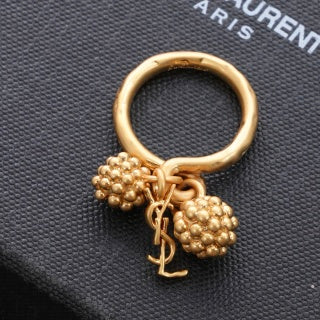 YSL Jardin Doré Berry Cluster Ring