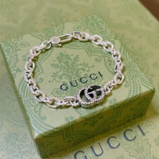 Gucci Interlocking G Chunky Link Chain Bracelet