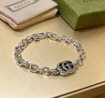 Gucci Interlocking G Chunky Link Chain Bracelet