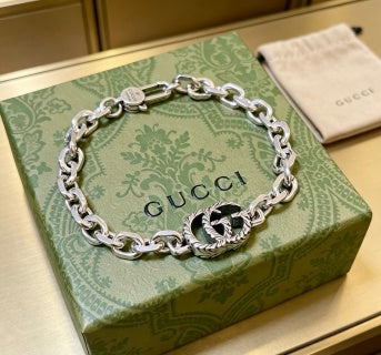 Gucci Interlocking G Chunky Link Chain Bracelet