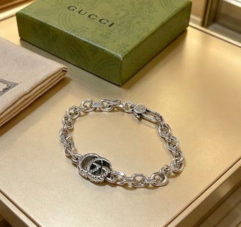 Gucci Interlocking G Chunky Link Chain Bracelet