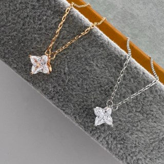 Louis Vuitton Crystal Butterfly Pendant Necklace