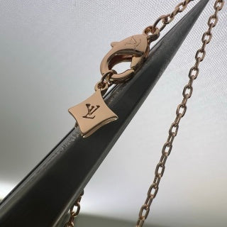 Louis Vuitton Crystal Butterfly Pendant Necklace