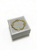 Dior Evelyne CD Link Chain Bracelet