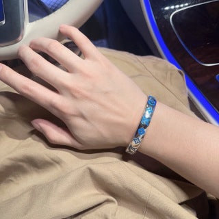 Louis Vuitton Azure Monogram Cuff Bracelet